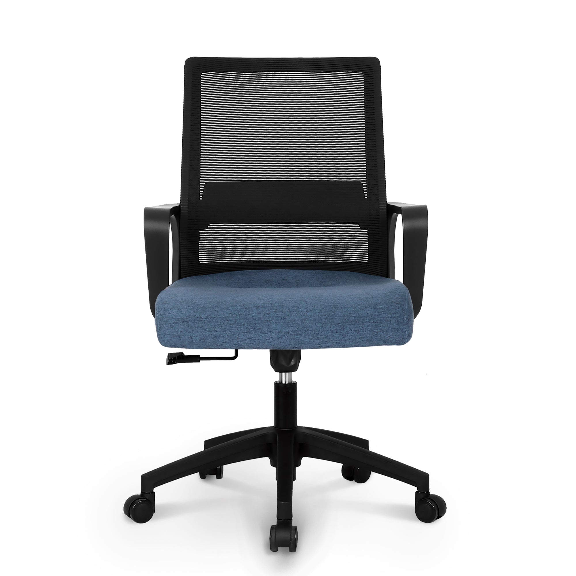801 black frame mesh office chair