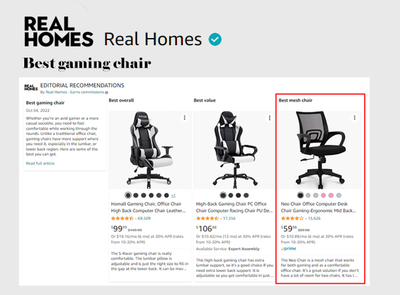 Best gaming chair - Neo Chair gaming and office chair