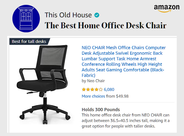 The Best Home Office Desk Chair
