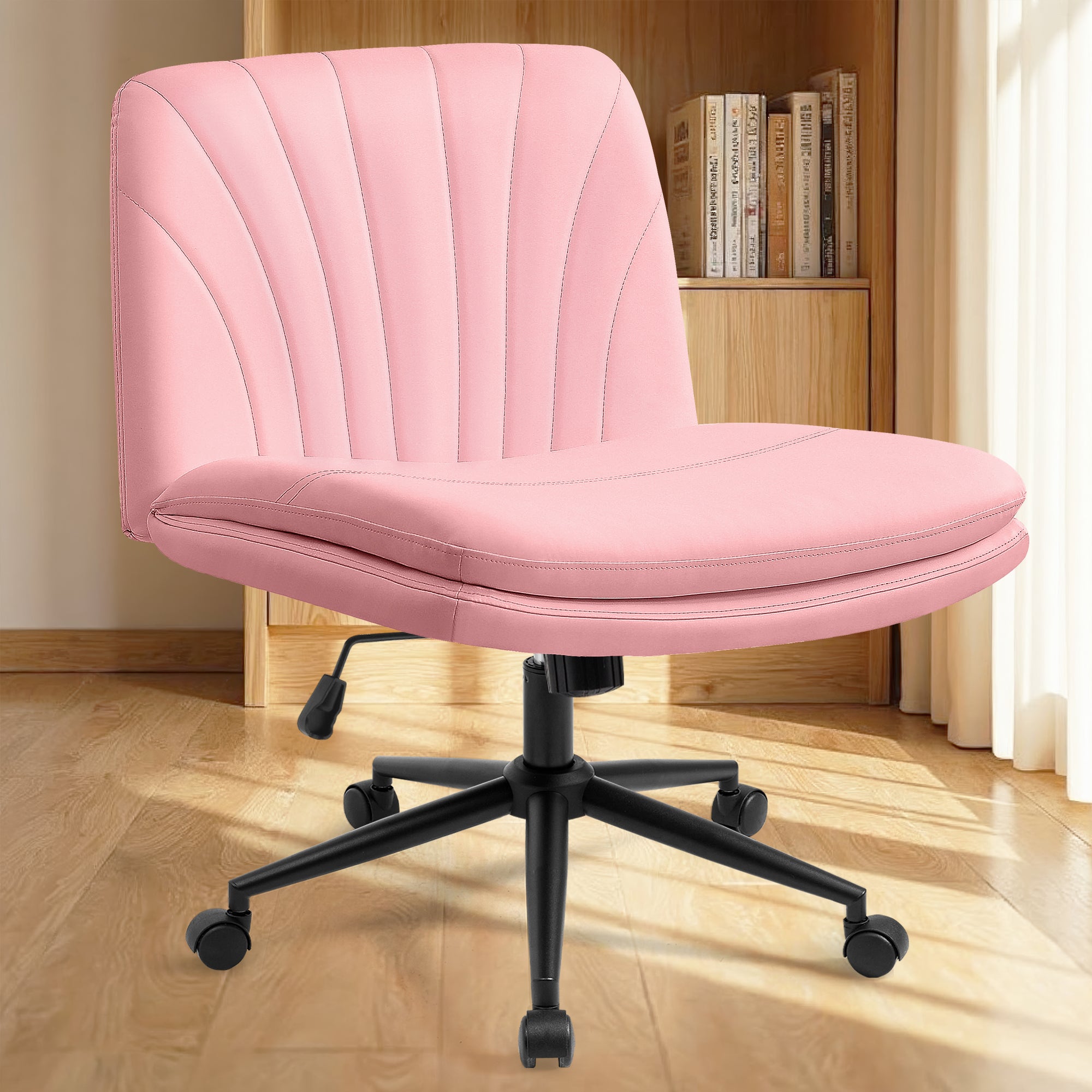 Home] Cozy PU Pink Leather – Neo Chair
