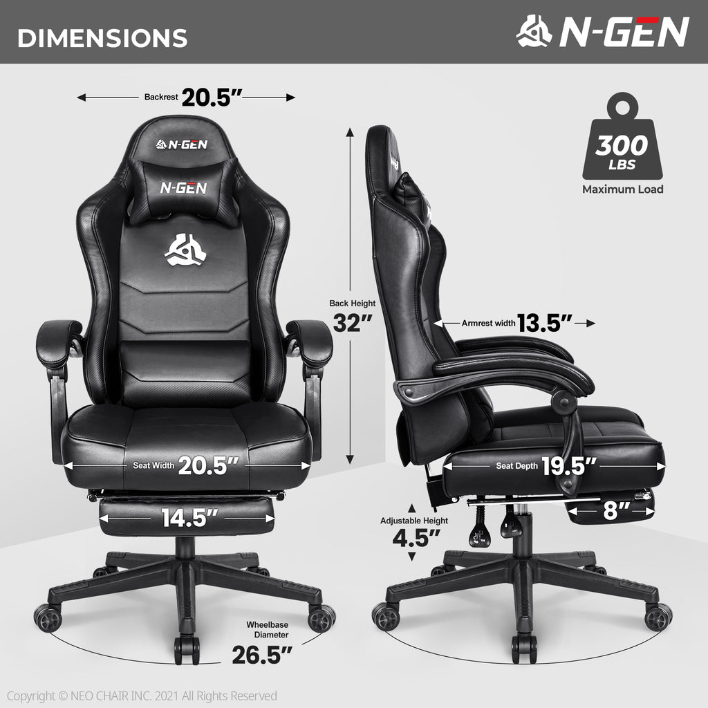 N-GEN Citus Black (N1-CTS-BK) Neo Chair Gaming Chair 159.98 Neo Chair