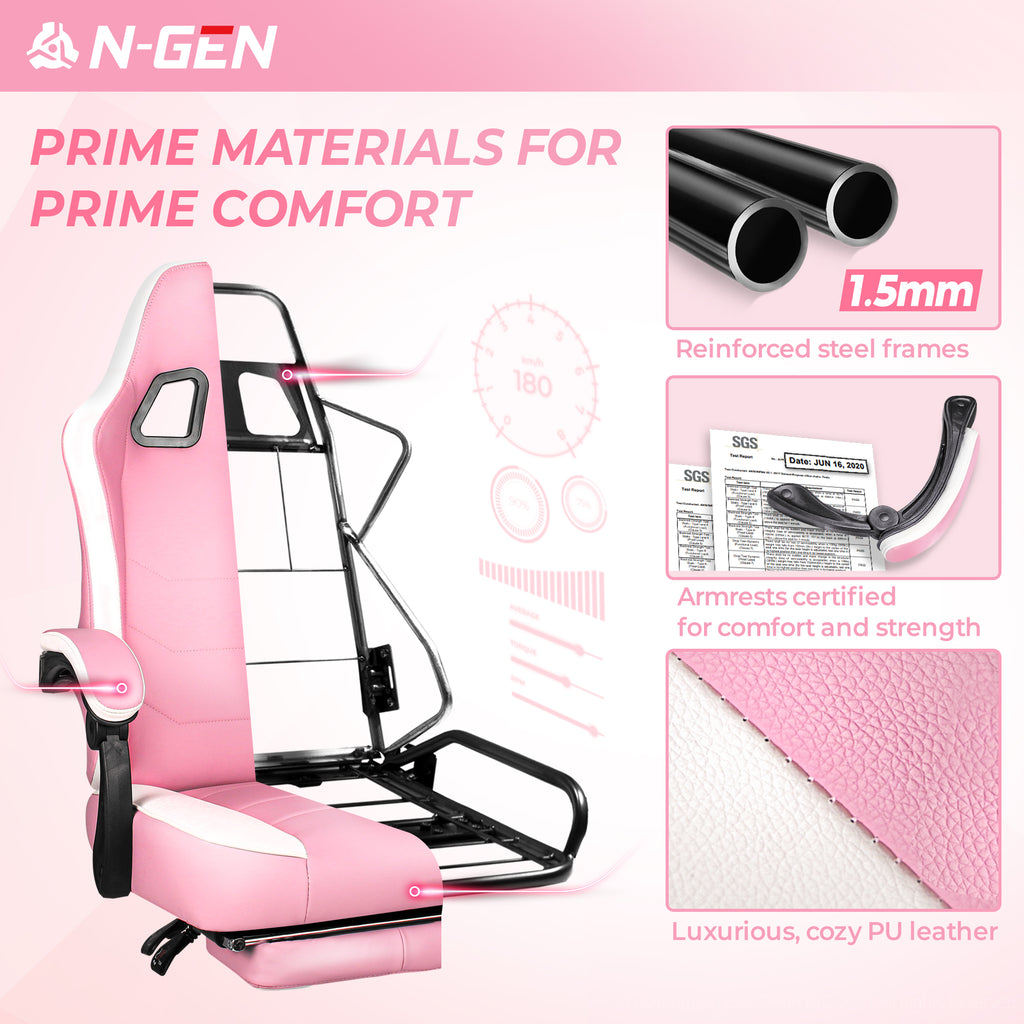 N-GEN Citus Pink (N1-CTS-PK) Neo Chair Gaming Chair 169.98 Neo Chair