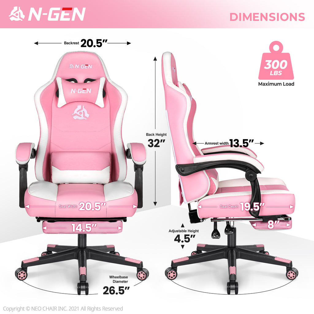 N-GEN Citus Pink (N1-CTS-PK) Neo Chair Gaming Chair 169.98 Neo Chair