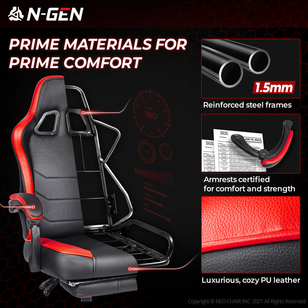 N-GEN Citus Red (N1-CTS-RD) Neo Chair Gaming Chair 169.98 Neo Chair