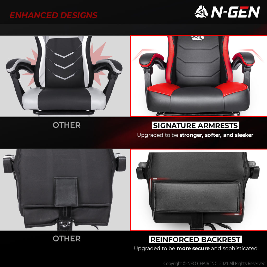 N-GEN Citus Red (N1-CTS-RD) Neo Chair Gaming Chair 169.98 Neo Chair