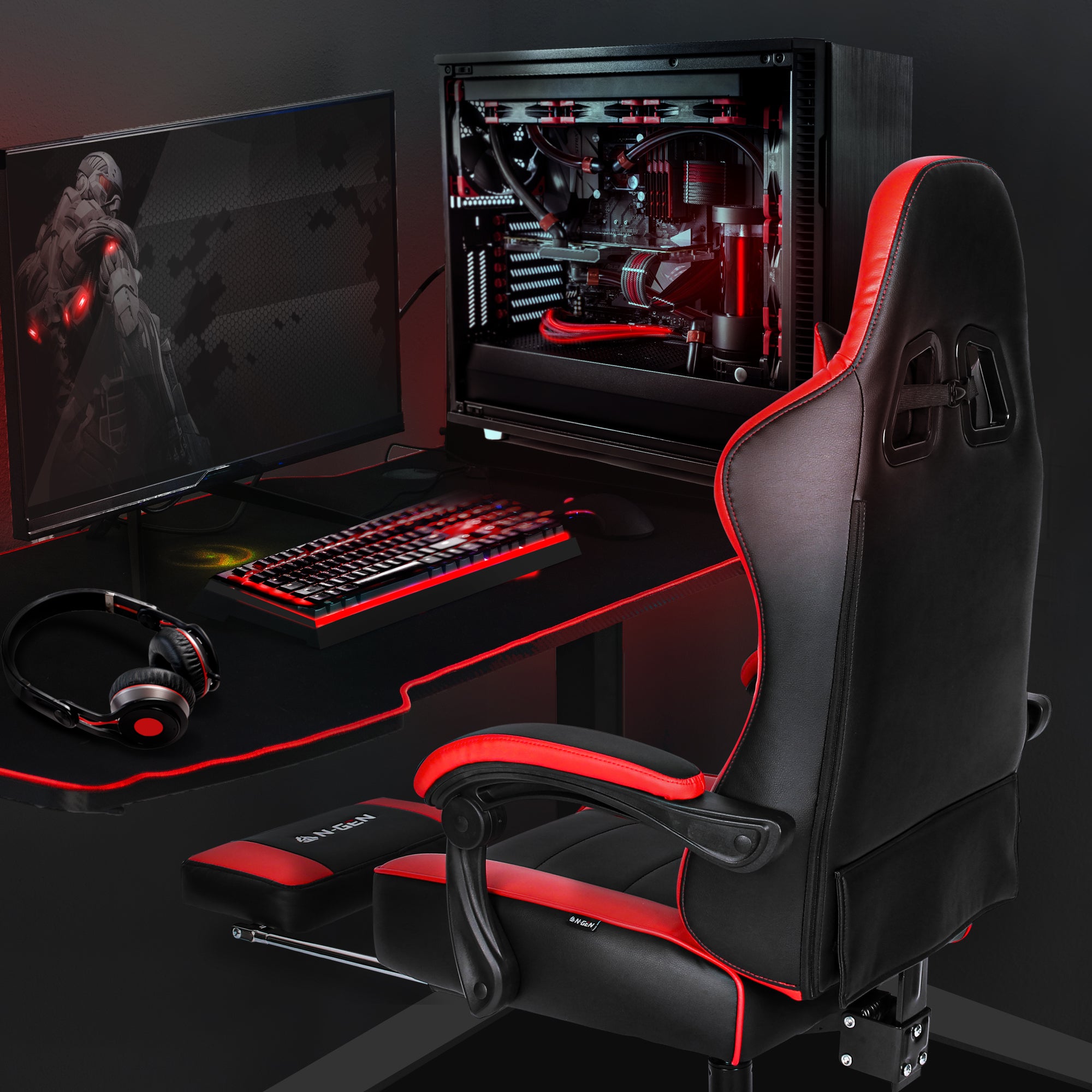 N-GEN Citus Red (N1-CTS-RD) Neo Chair Gaming Chair 169.98 Neo Chair