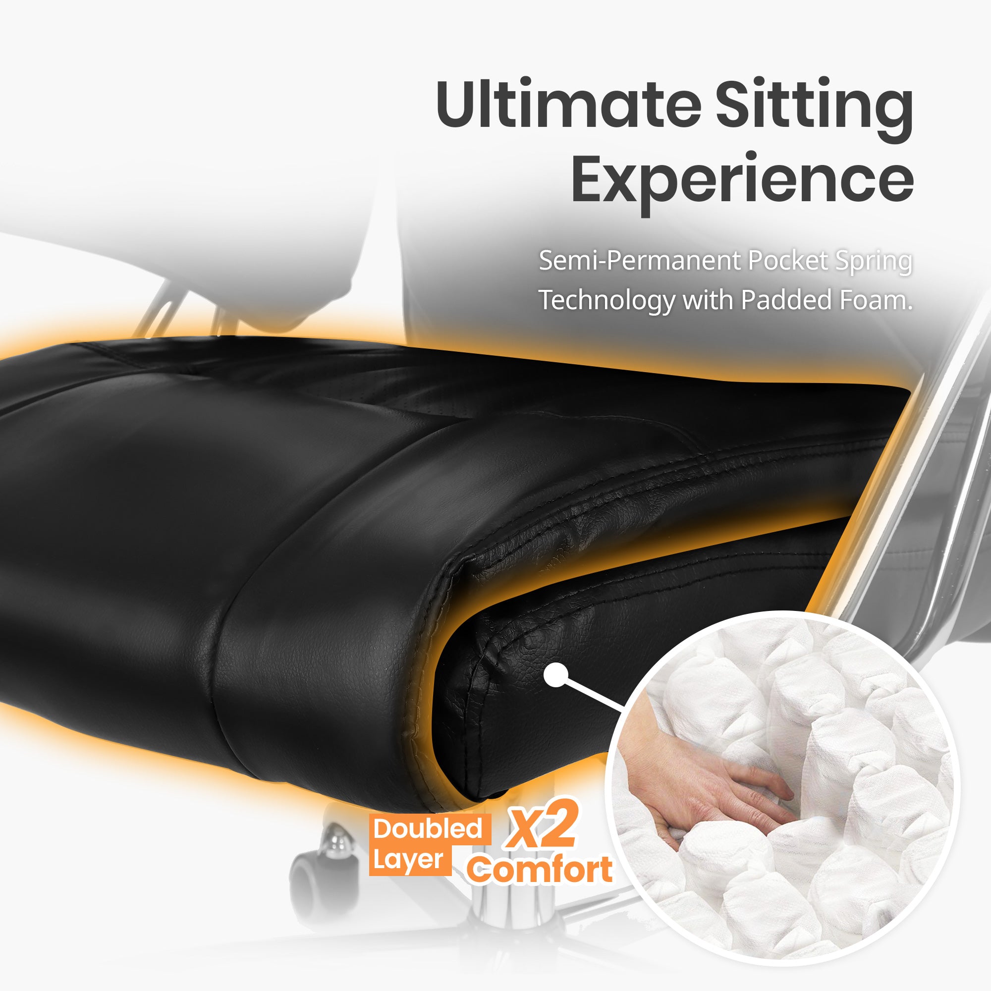 EDGE Black (PU-CNTT-BK) Neo Chair Office Chair 156.98 Neo Chair