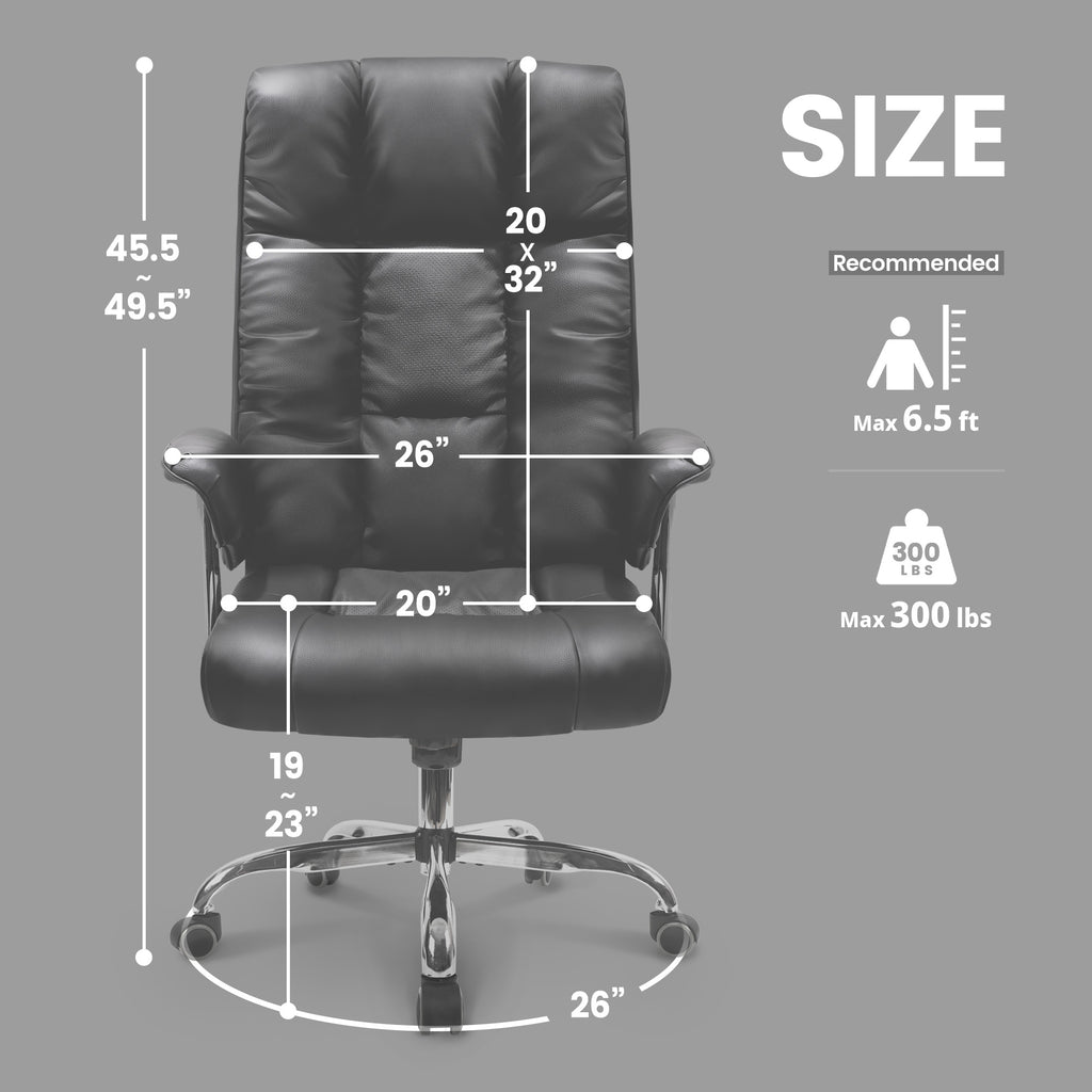 EDGE Black (PU-CNTT-BK) Neo Chair Office Chair 156.98 Neo Chair