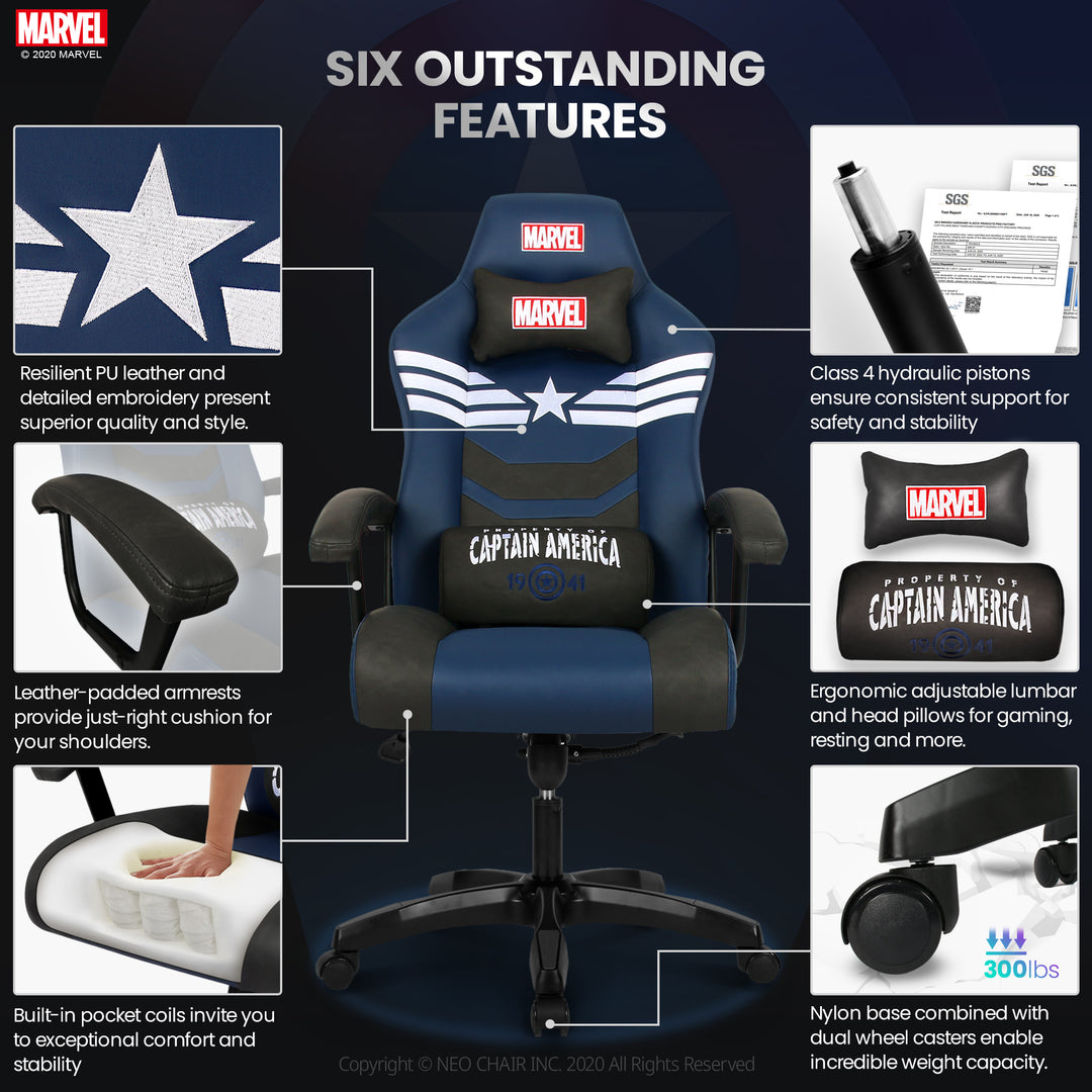 SUPREME Captain America Edition MV CRC CA freeshipping Neo Chair