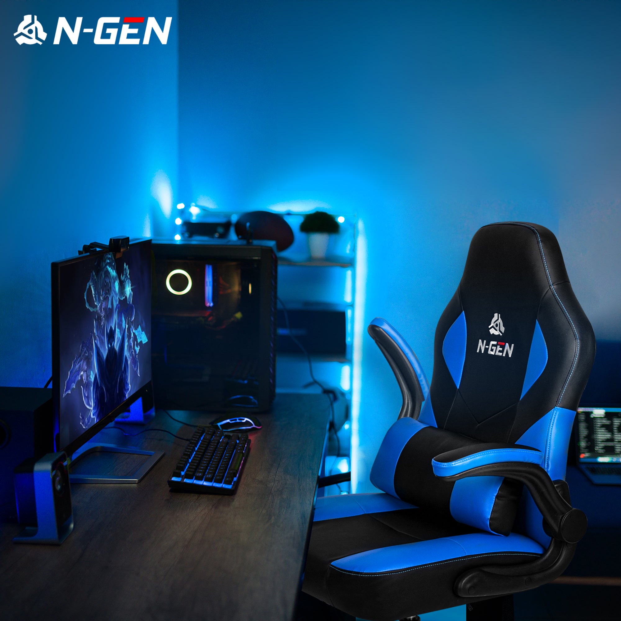 N-GEN Levis Blue (N1-LVS-BL) Neo Chair Gaming Chair 129.98 Neo Chair