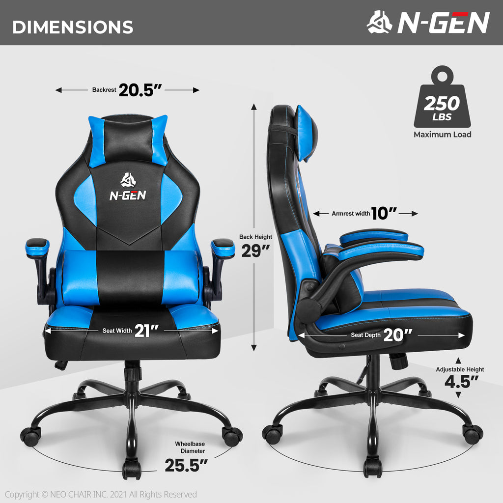 N-GEN Levis Blue (N1-LVS-BL) Neo Chair Gaming Chair 129.98 Neo Chair