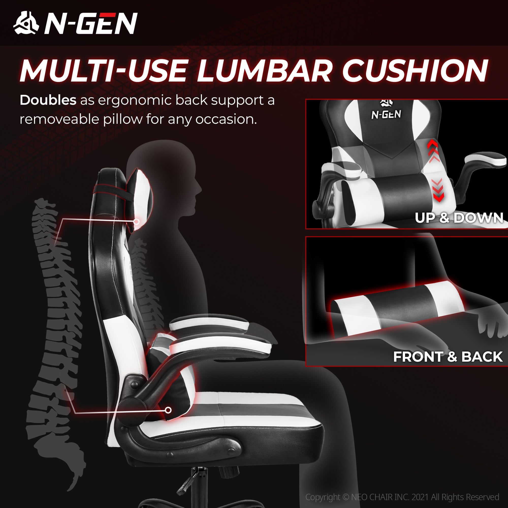 N-GEN Levis White (N1-LVS-WH) Neo Chair Gaming Chair 129.98 Neo Chair