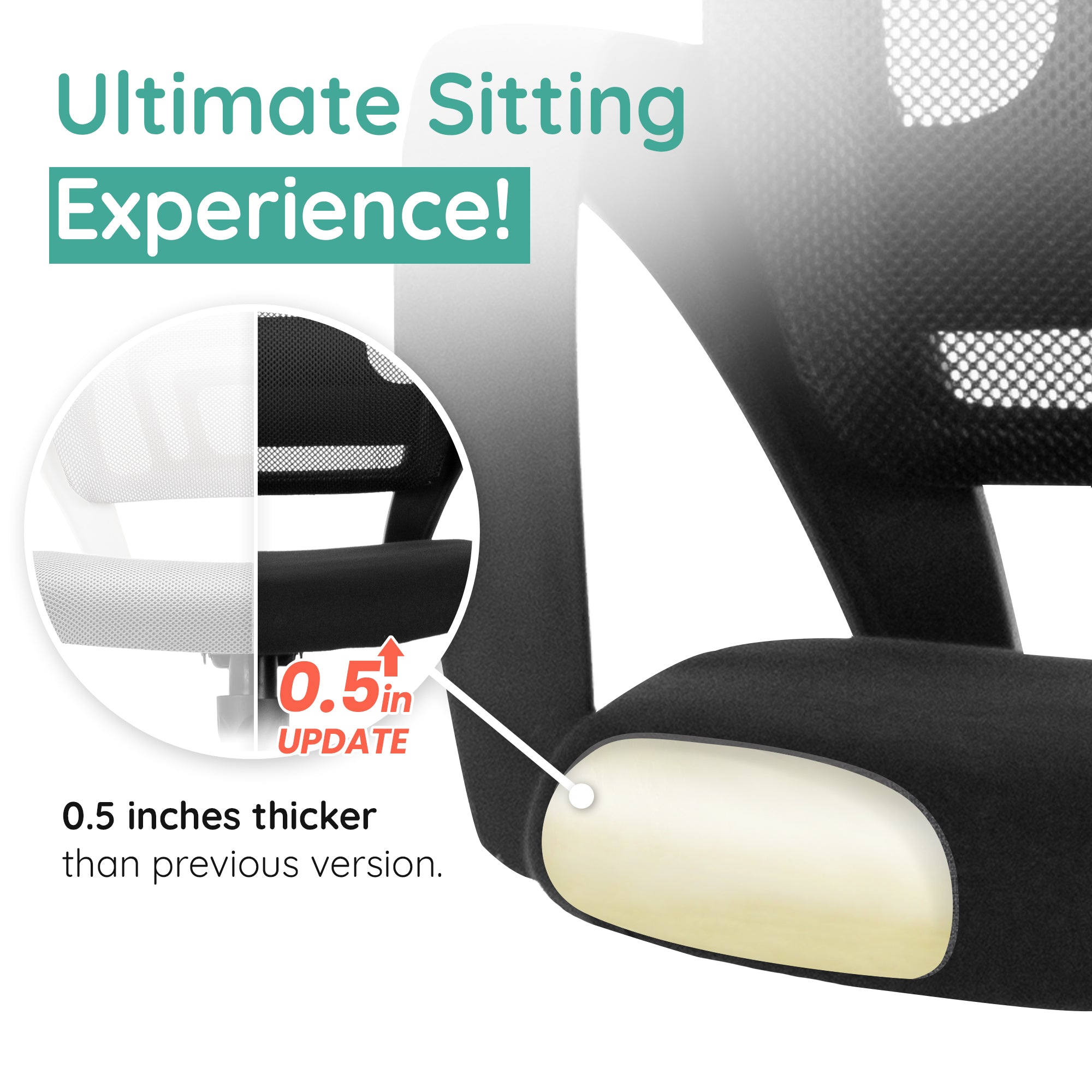 MB5 Black (MS-M28B-BK) Neo Chair Office Chair 59.98 Neo Chair