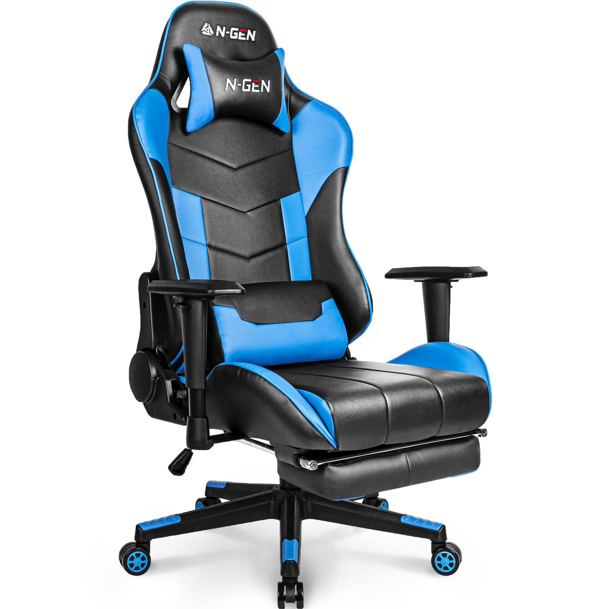 N-GEN Velox Blue[Footrest Ver.] (N1-VLX-BL-R) Neo Chair Gaming Chair 169.98 Neo Chair