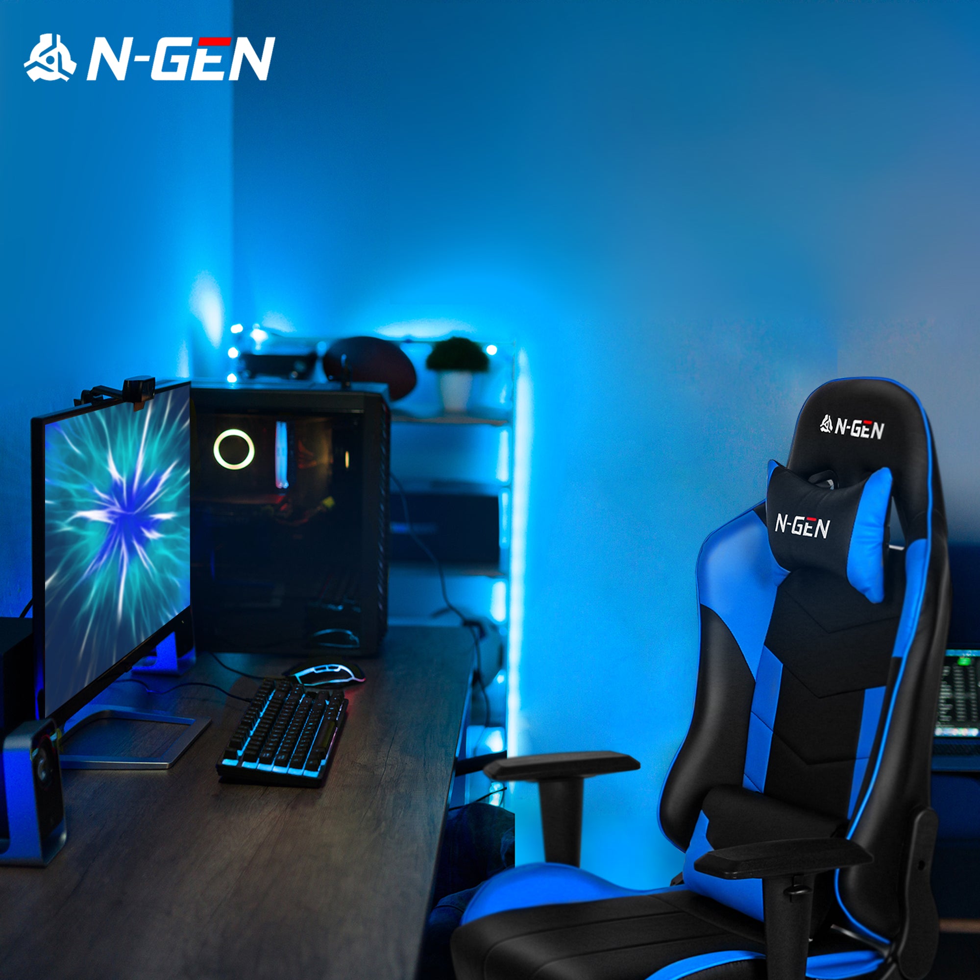 N-GEN Velox Blue (N1-VLX-BL) Neo Chair Gaming Chair 149.98 Neo Chair
