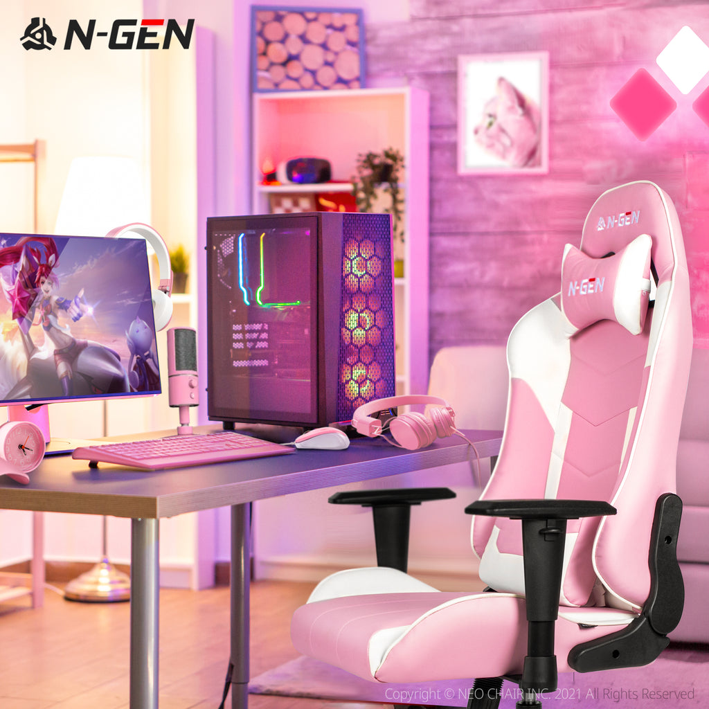 N-GEN Velox Pink (N1-VLX-PK) Neo Chair Gaming Chair 149.98 Neo Chair