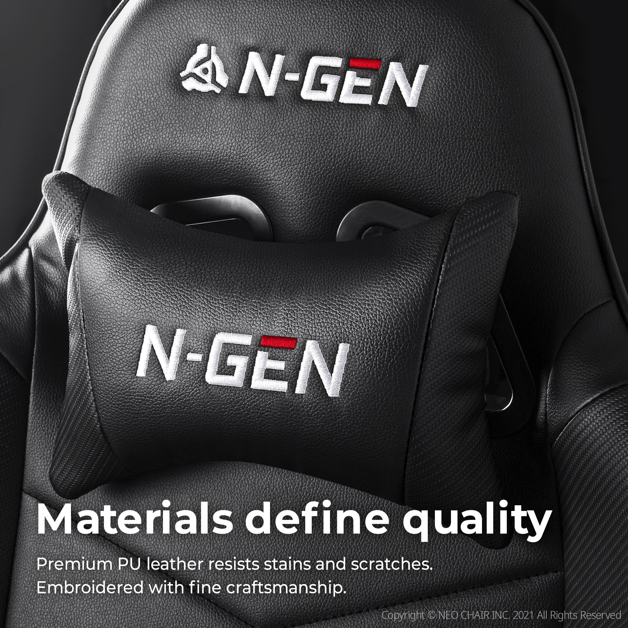 N-GEN Velox Black [Footrest Ver.] (N1-VLX-BK-R) Neo Chair Gaming Chair 159.98 Neo Chair