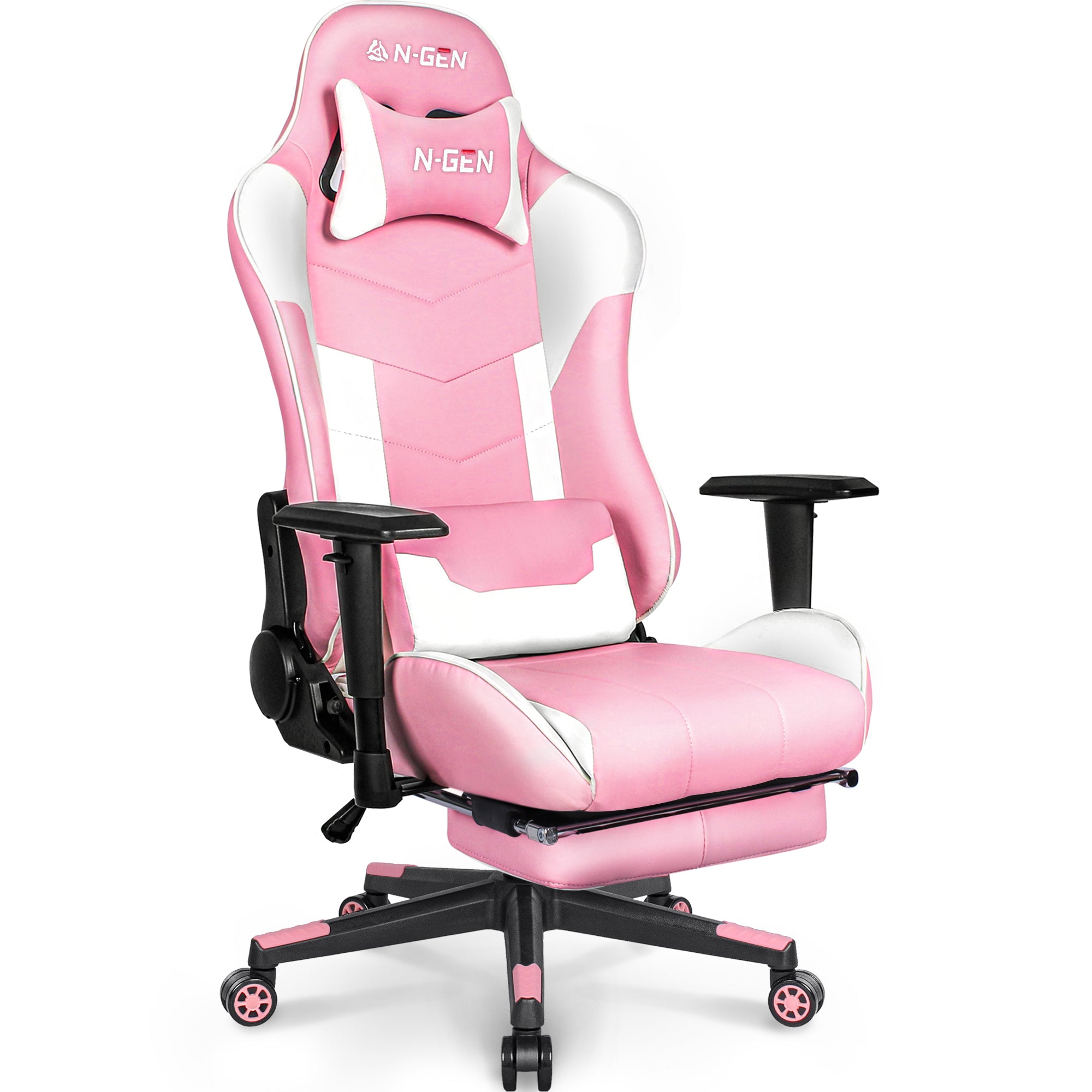 N-GEN Velox Pink [Footrest Ver.] (N1-VLX-PK-R) Neo Chair Gaming Chair 169.98 Neo Chair