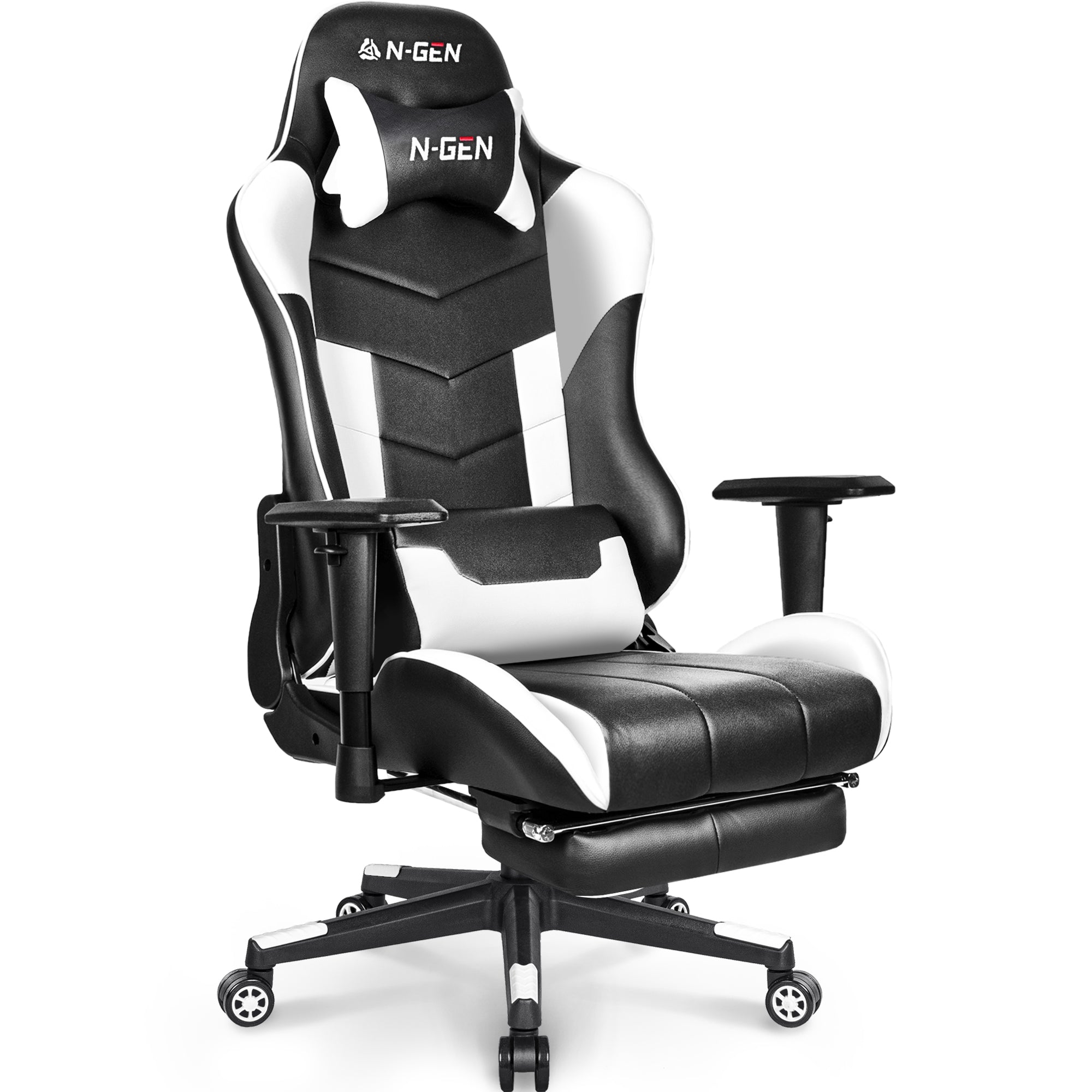 N-GEN Velox White [Footrest Ver.] (N1-VLX-WH-R) Neo Chair Gaming Chair 169.98 Neo Chair