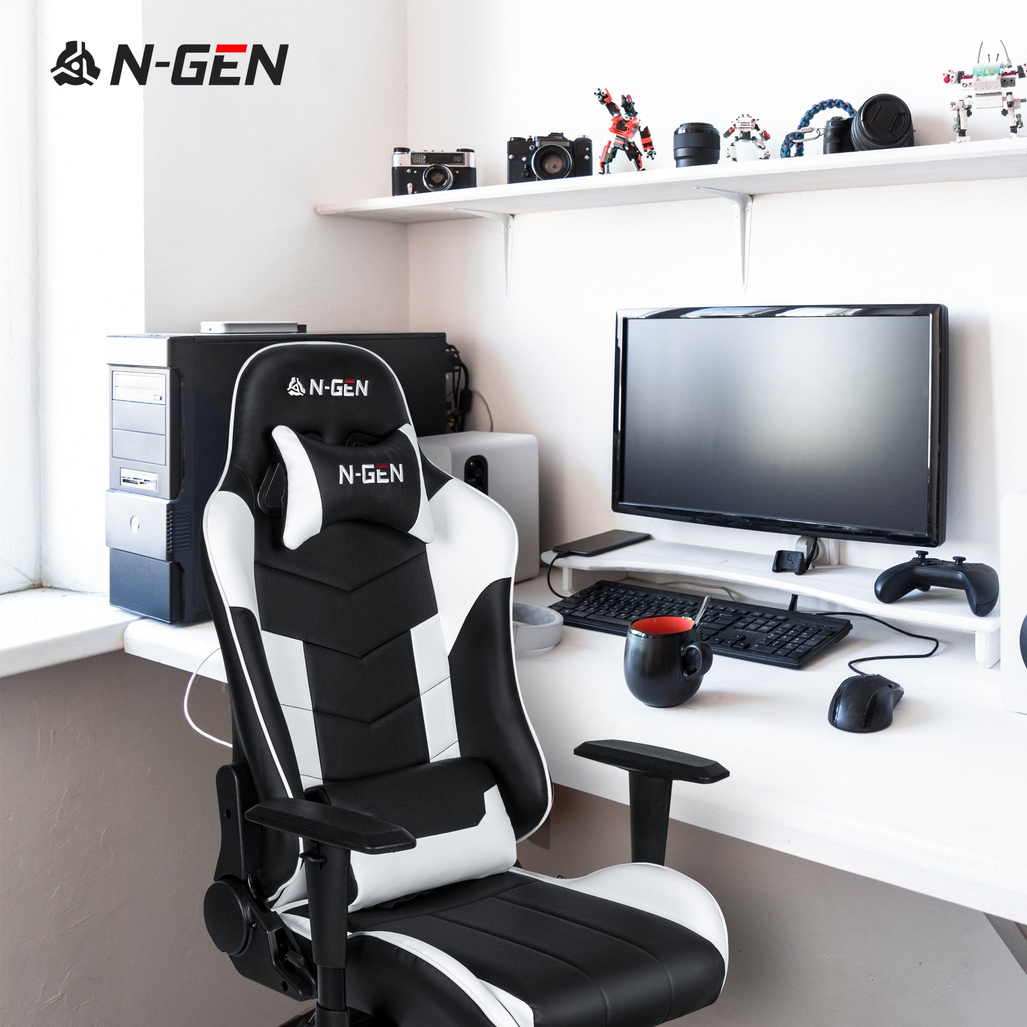 N-GEN Velox White (N1-VLX-WH) Neo Chair Gaming Chair 149.98 Neo Chair